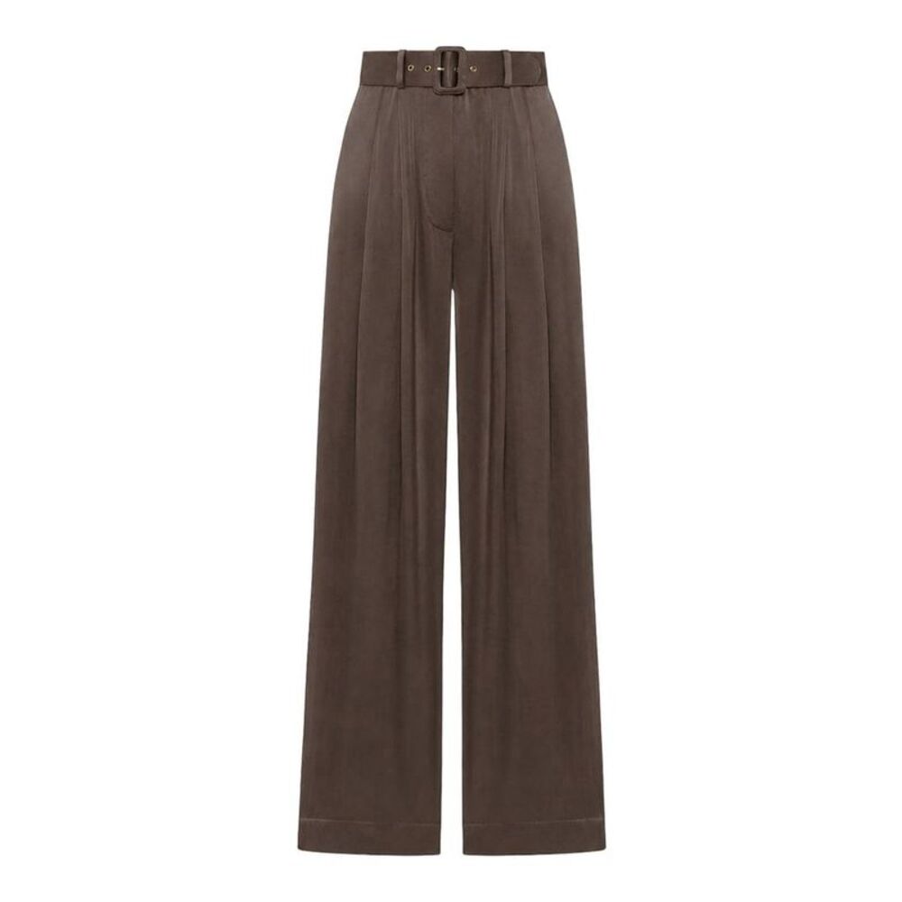 Zimmermann Women Zimmermann Women Wide Leg Seta Pantaloni